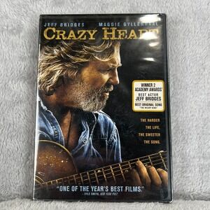 Crazy Heart DVD Jeff Bridges Maggie Gyllenhaal Drama Movie New Sealed